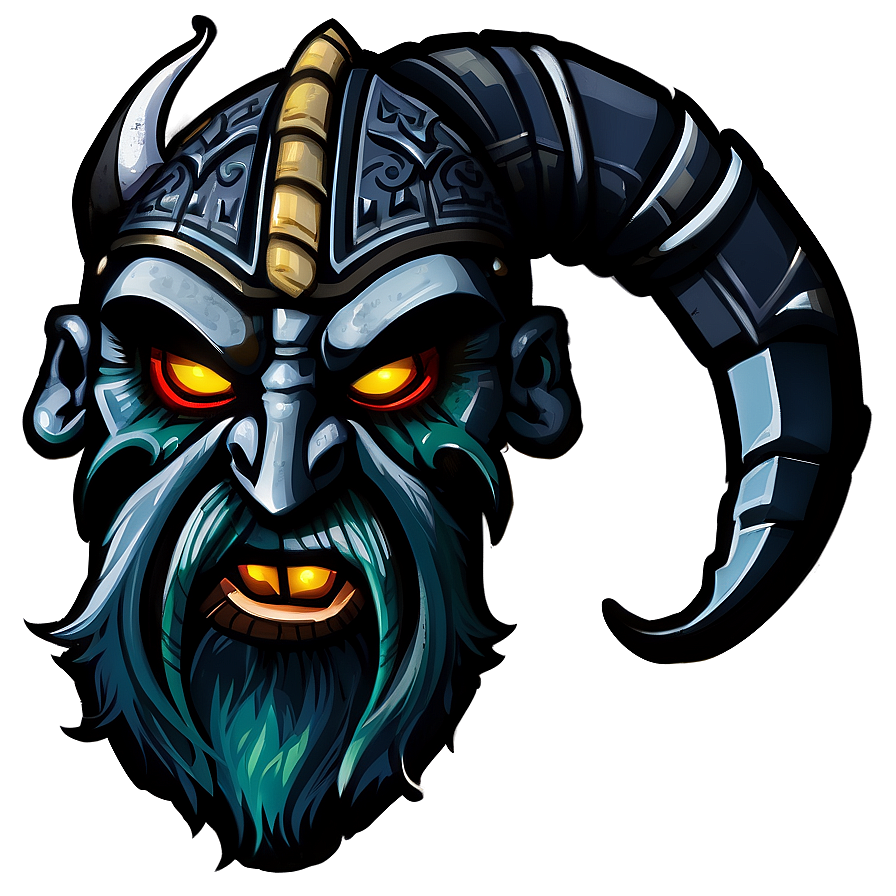 Angry Viking Emblem Png Orv