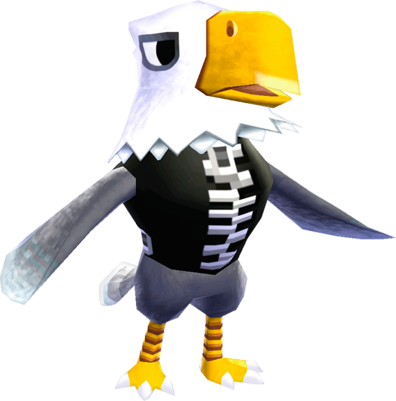 Animal Crossing Eagle Villager