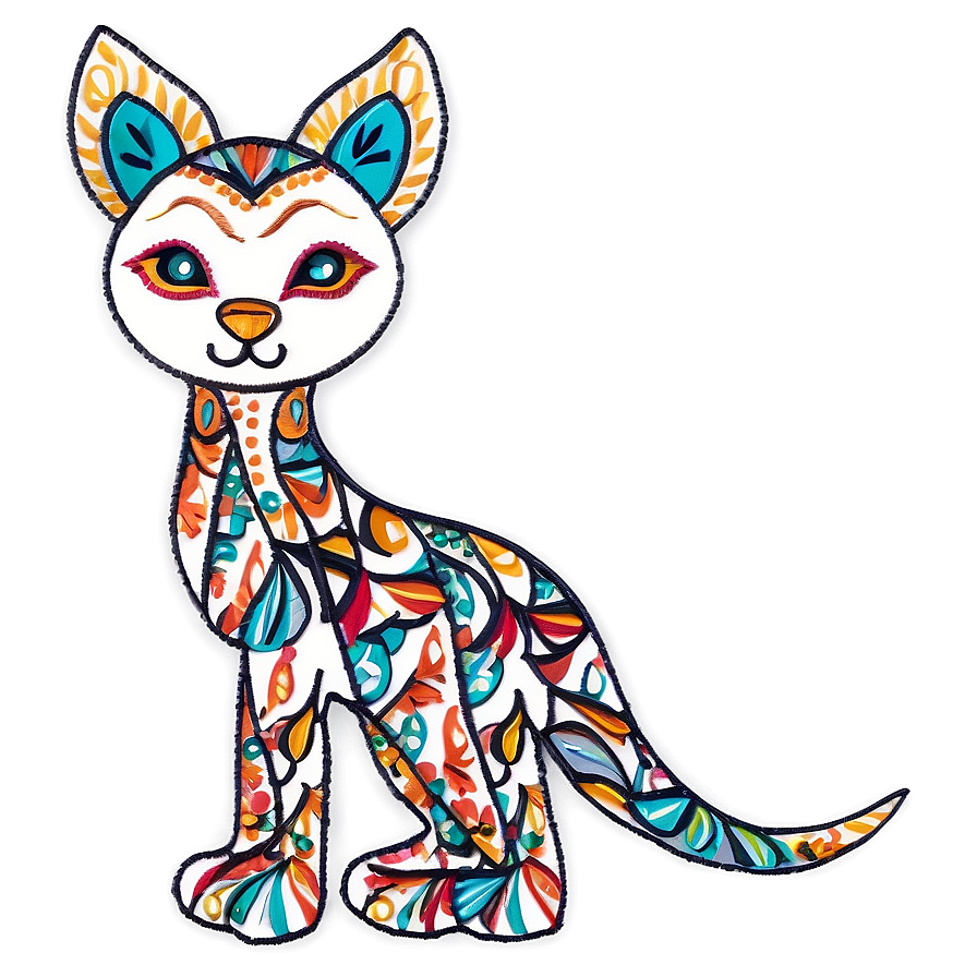 Animal Embroidery Pattern Png 06262024