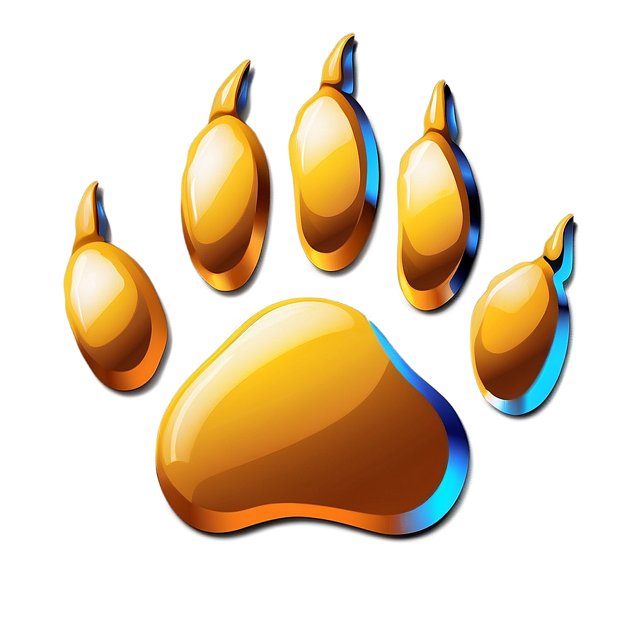 Animal Paws Silhouette Png Syb