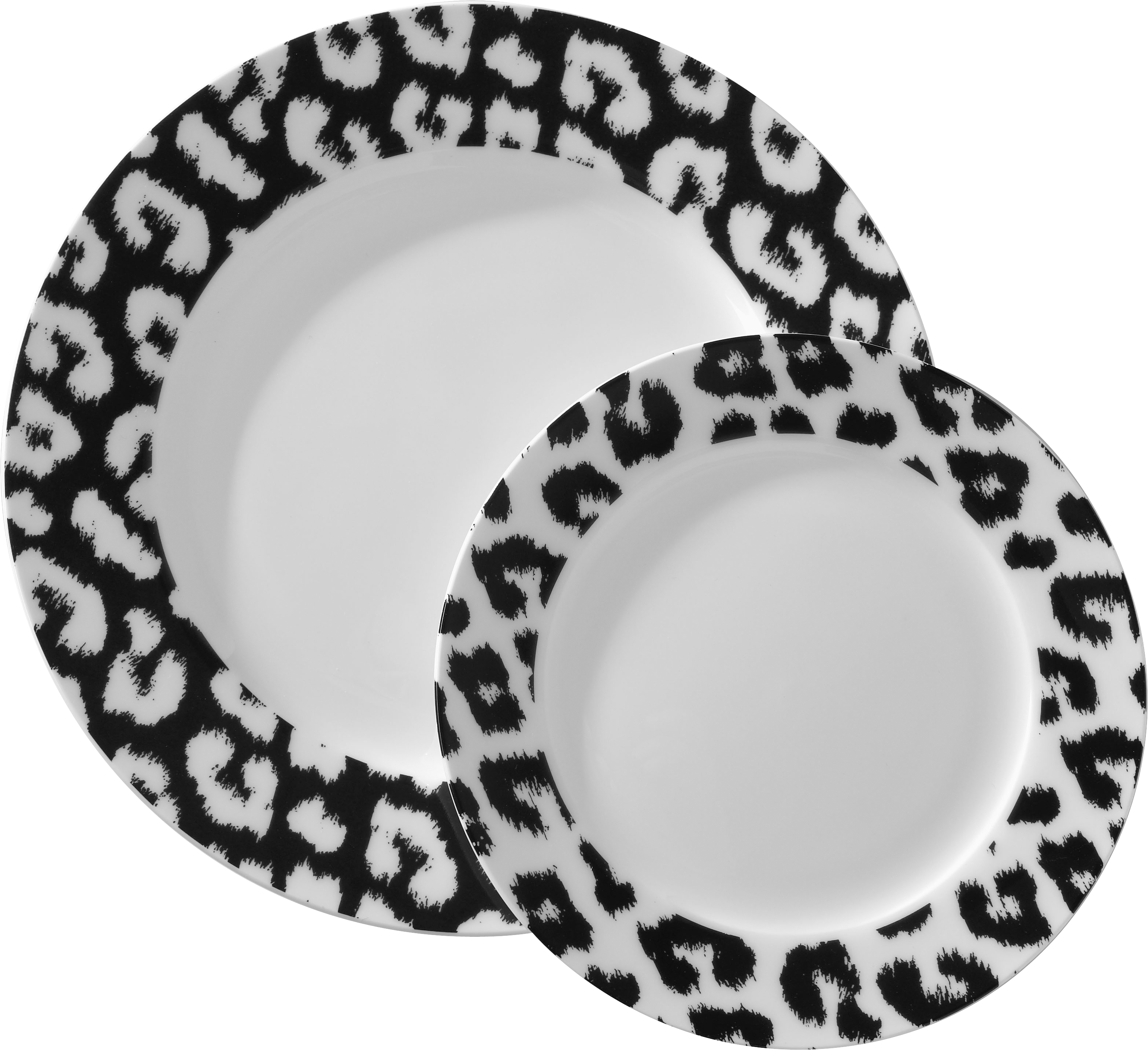 Animal Print Dinner Plates