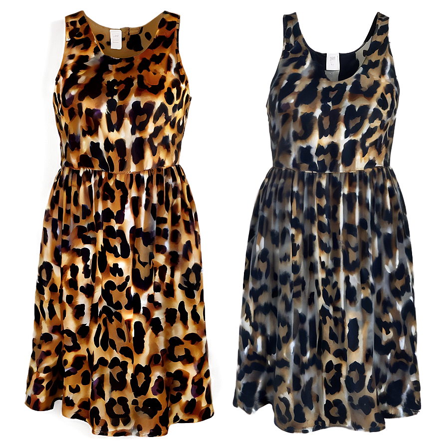 Animal Print Dress Png 05232024