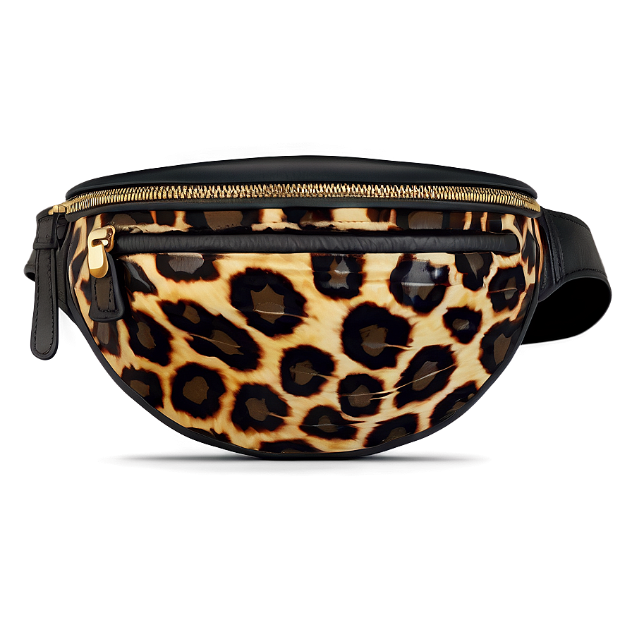 Animal Print Fanny Pack Png Qof