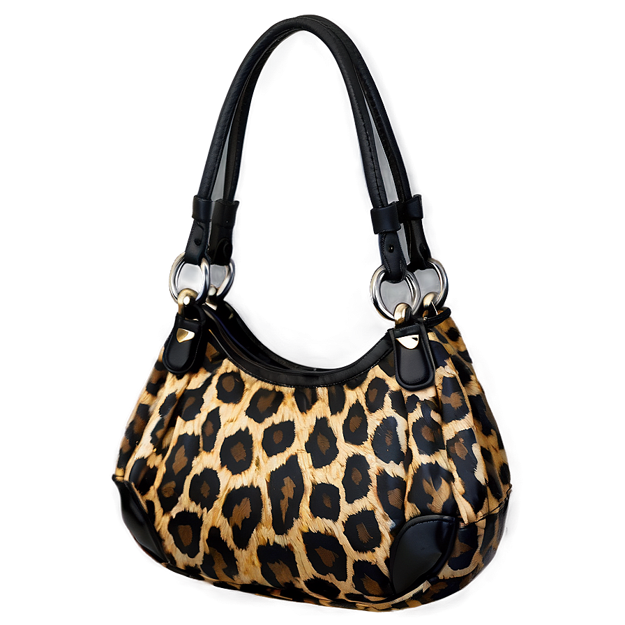 Animal Print Handbag Png Nwl