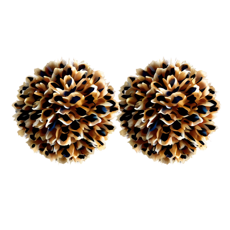 Animal Print Pom Poms Png Kie27