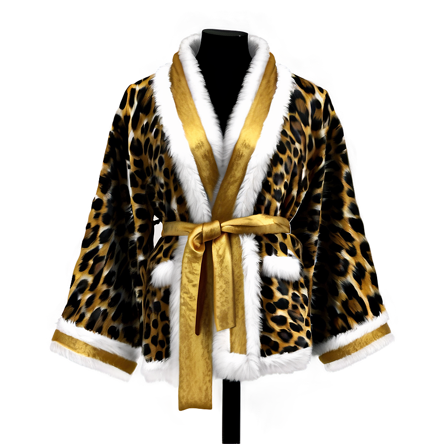 Animal Print Robe Png Gpr