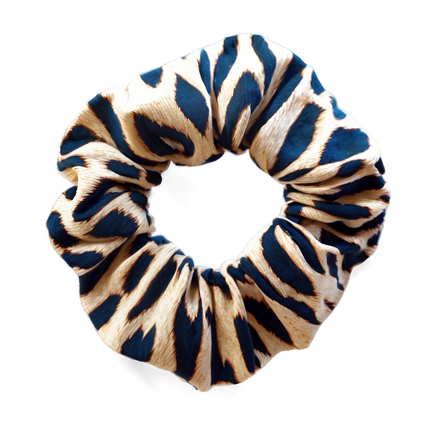 Animal Print Scrunchie Png Vkd