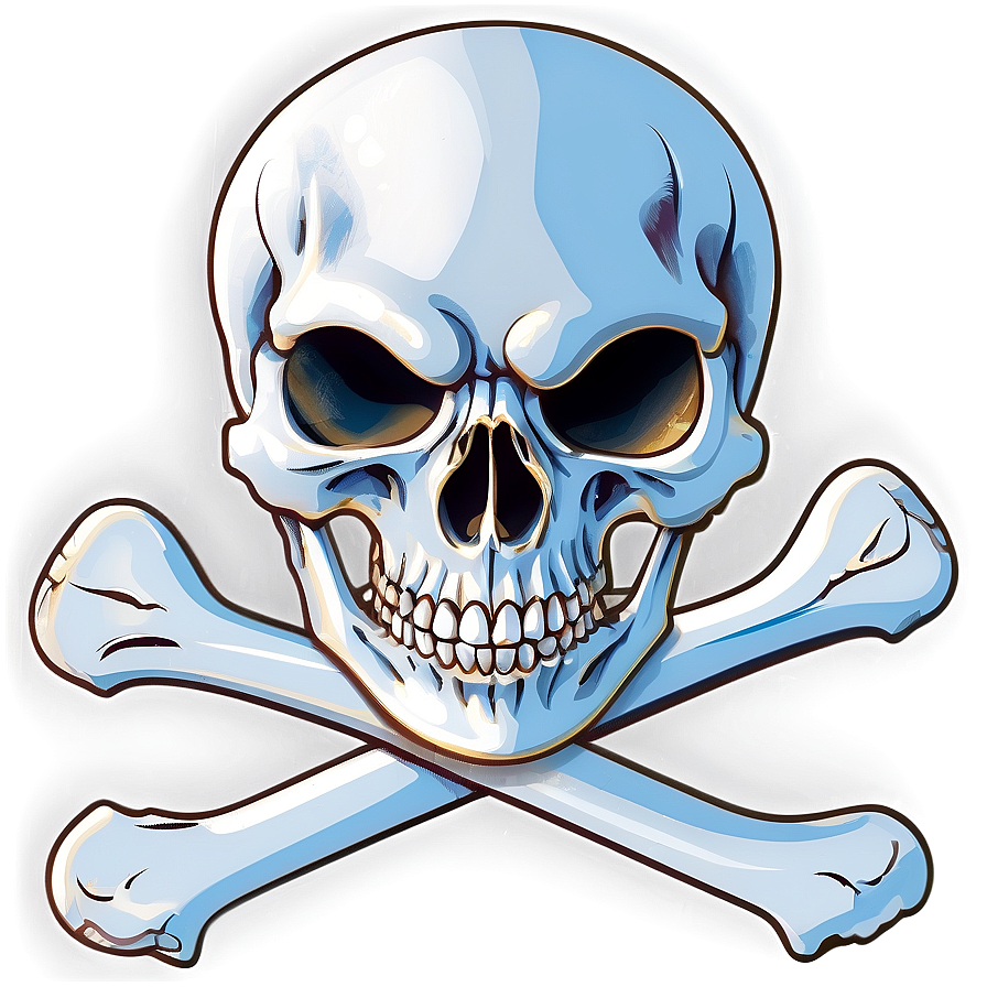 Animal Skull And Crossbones Png 06282024