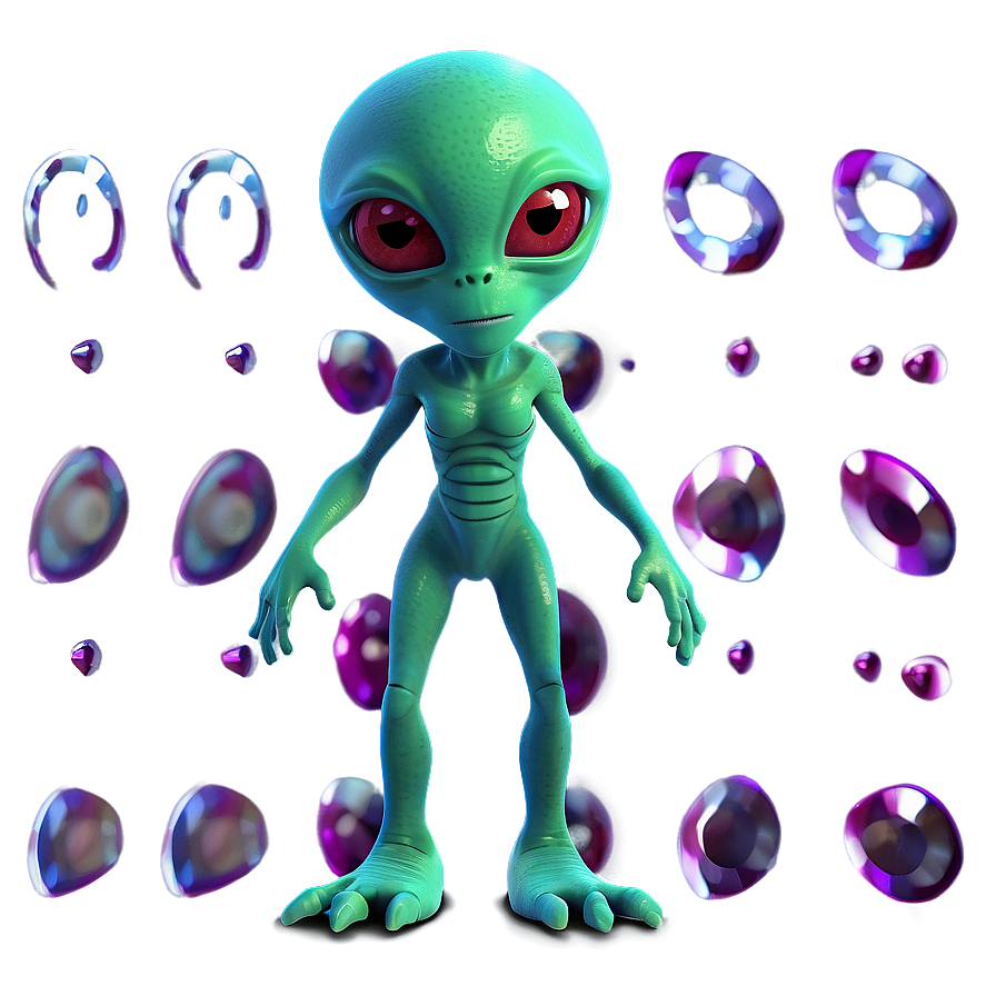 Animated Alien Cartoon Png 67