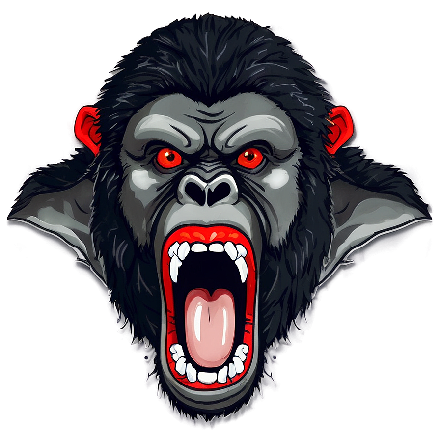 Animated Angry Gorilla Png 61