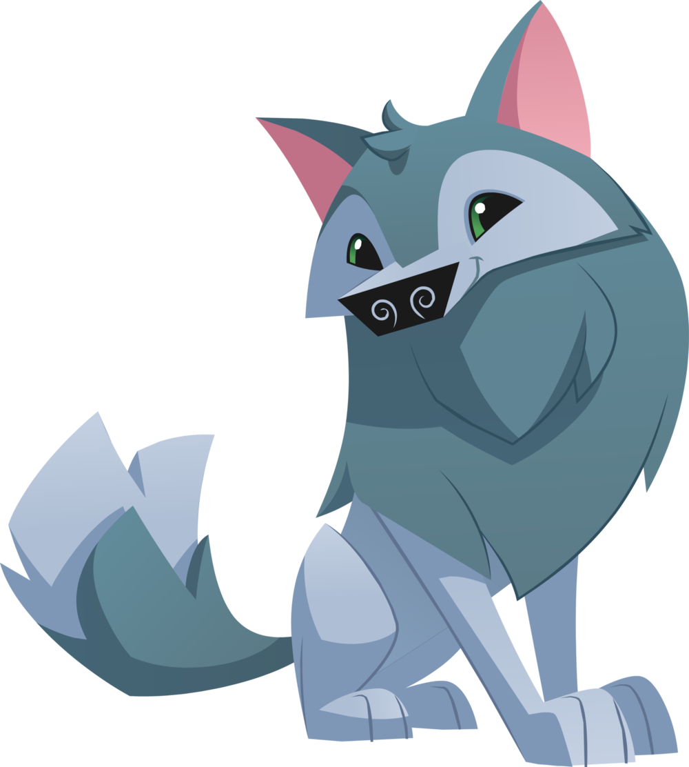 Animated Arctic Fox Character