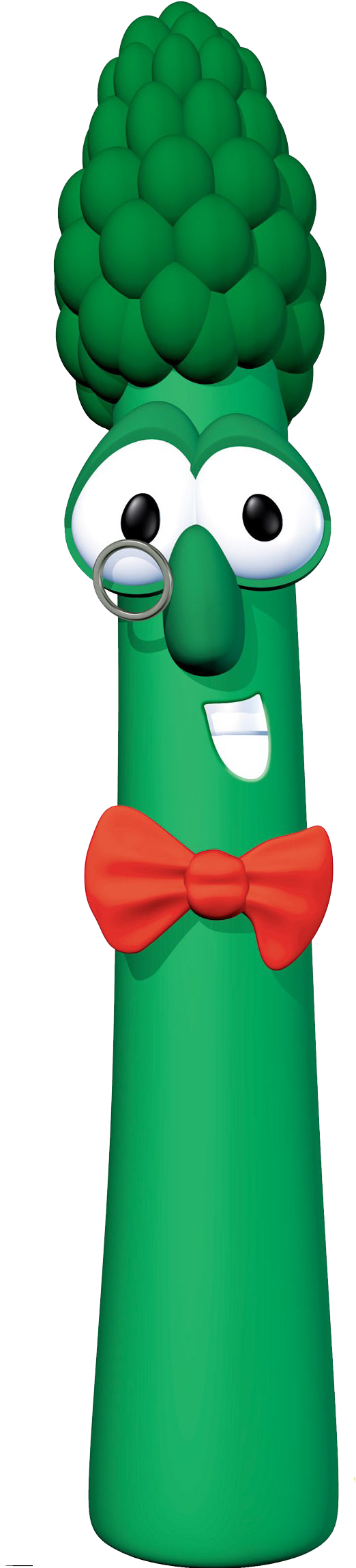 Animated Asparagus Character