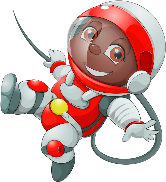 Animated Astronaut Character