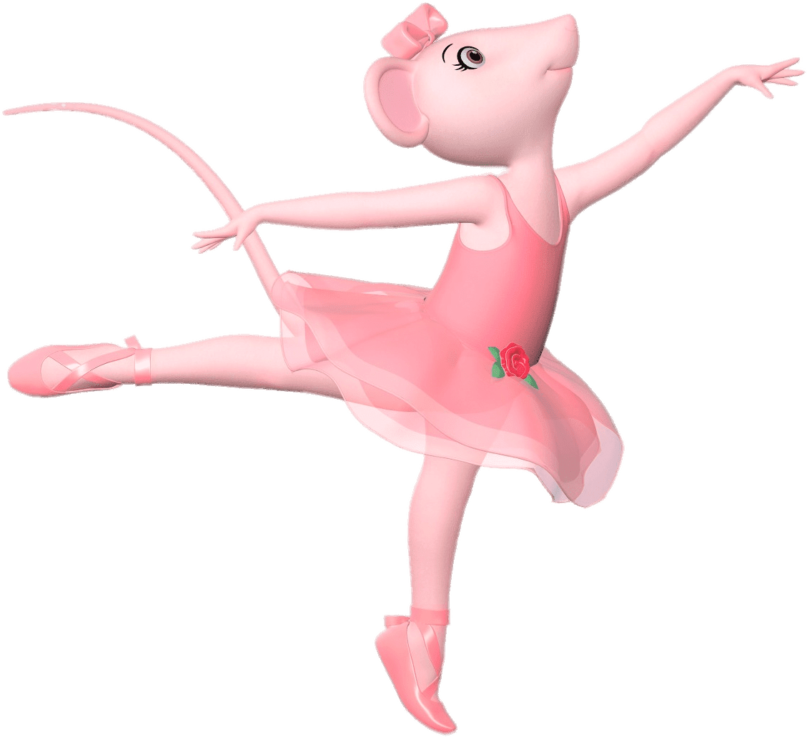 Animated Ballerina Elephant.png