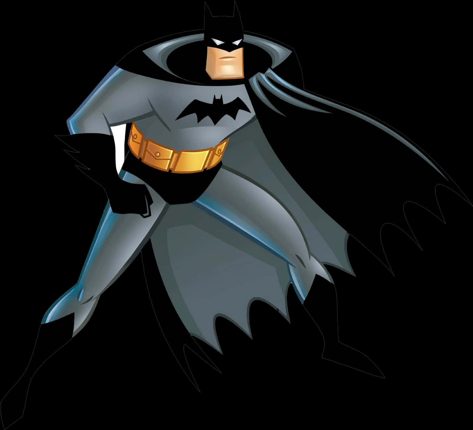 Animated Batman Stance