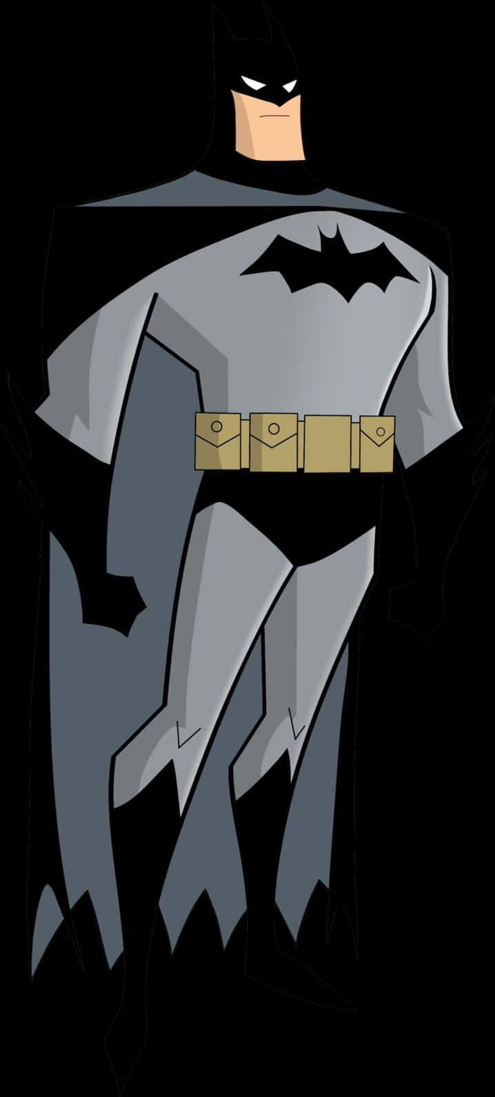 Animated Batman Standing Pose