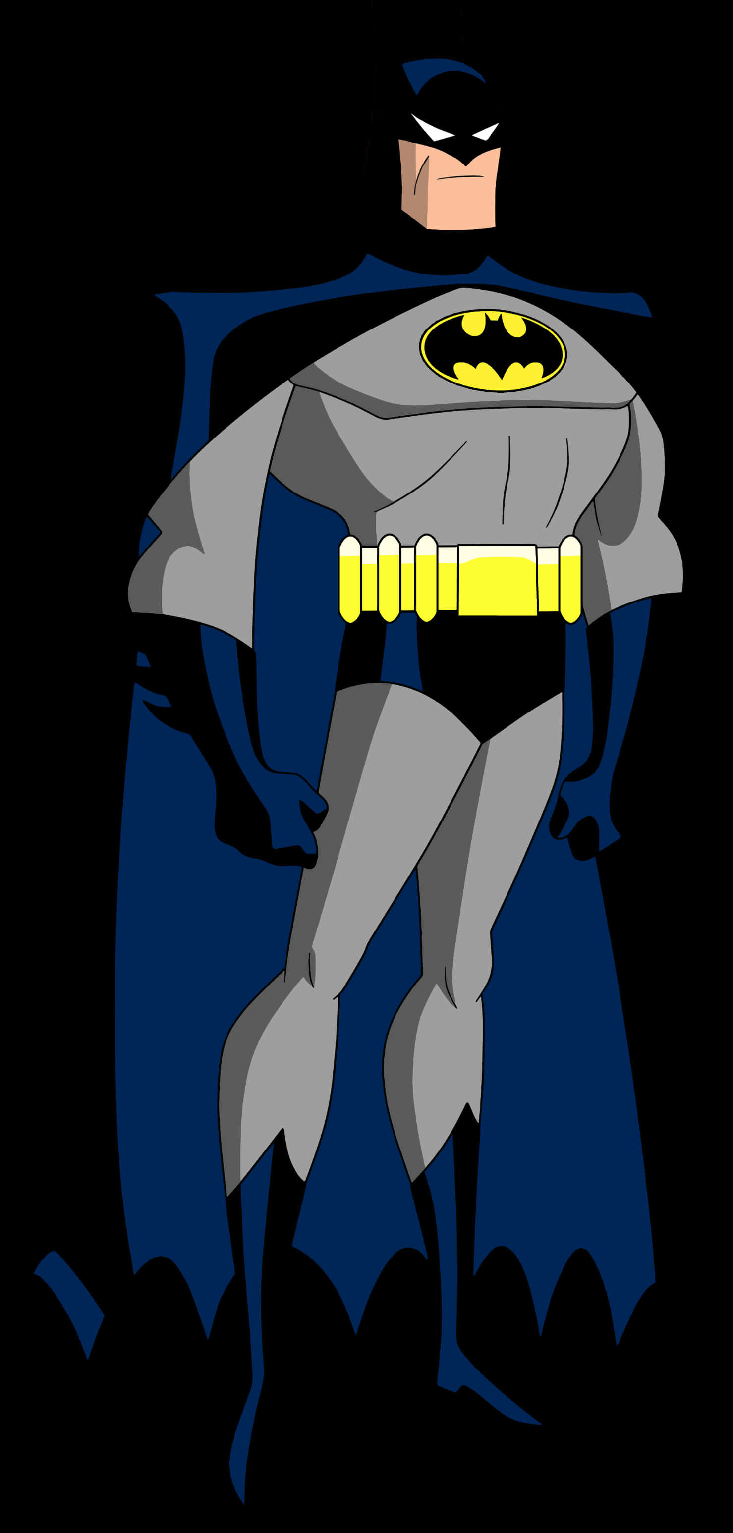 Animated Batman Standing Pose