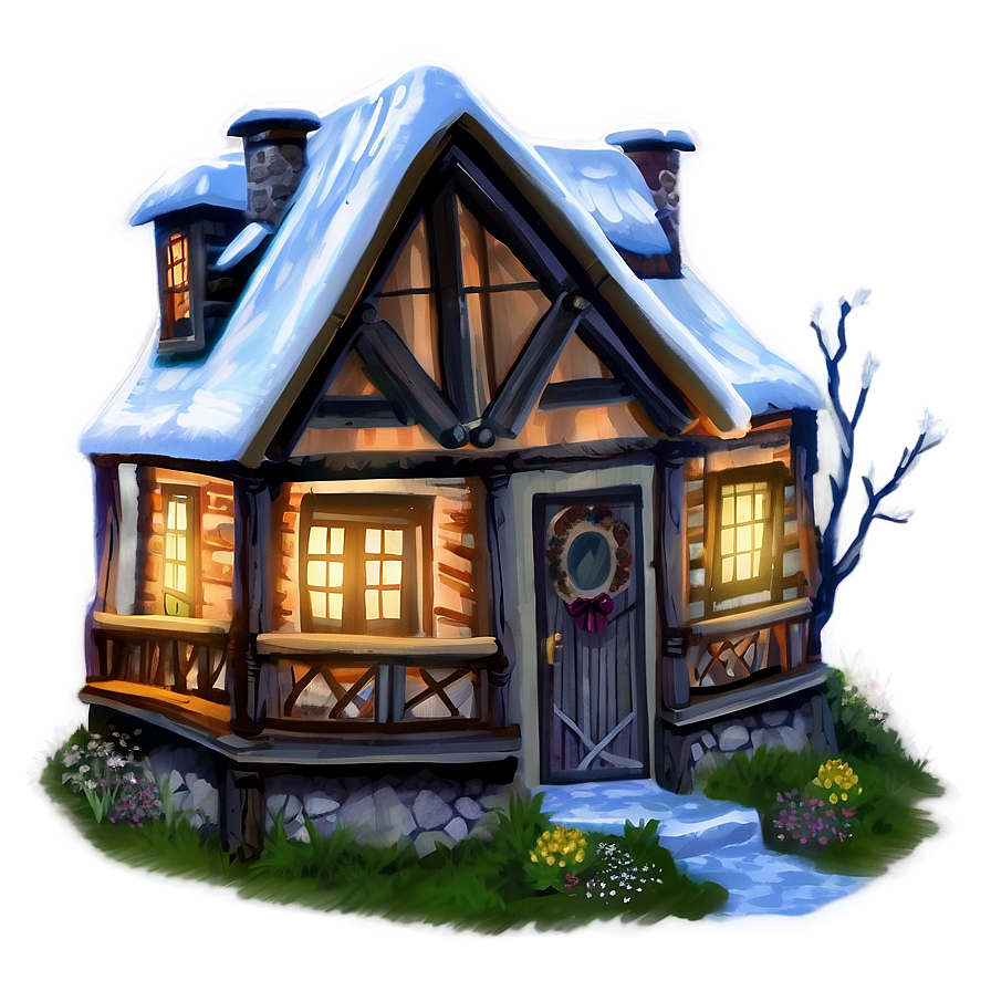 Animated Bear Cottage Png 87