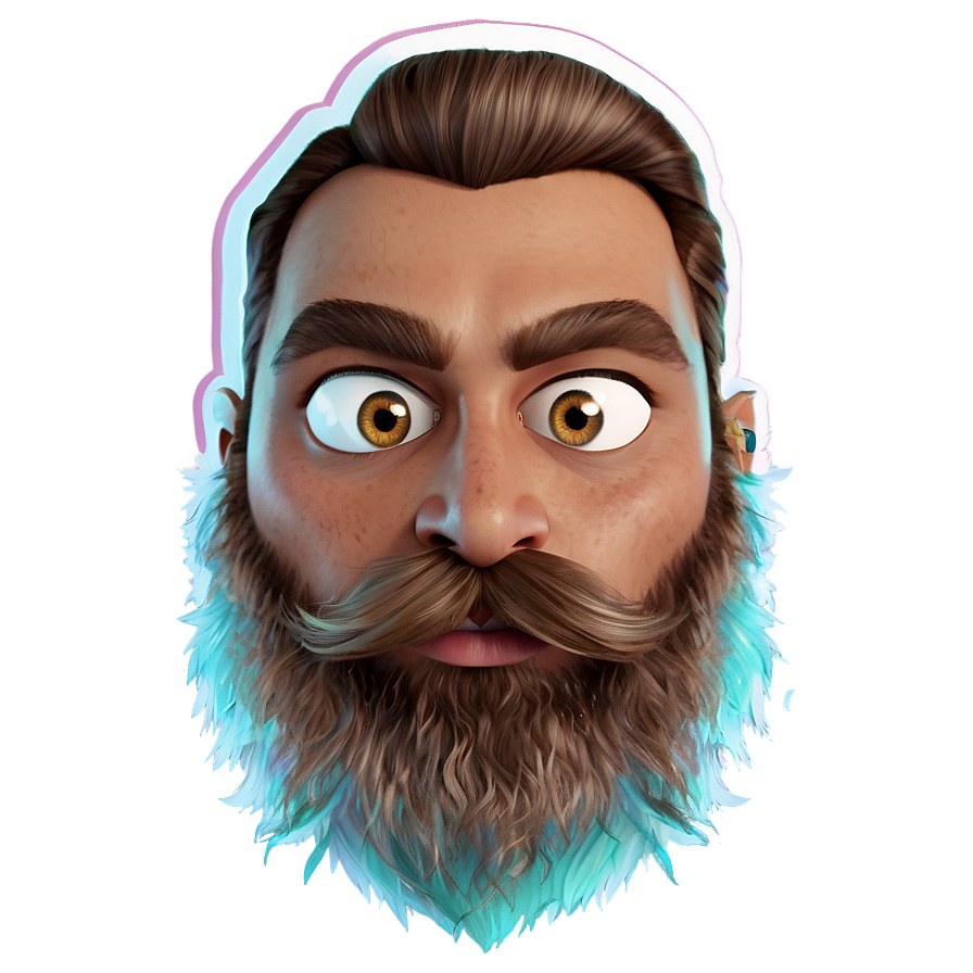 Animated Beard Graphic Png Qnd8