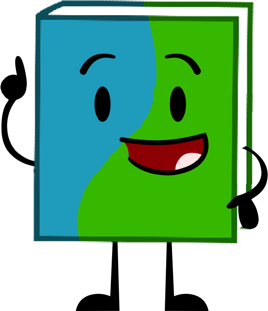 Animated Book Character