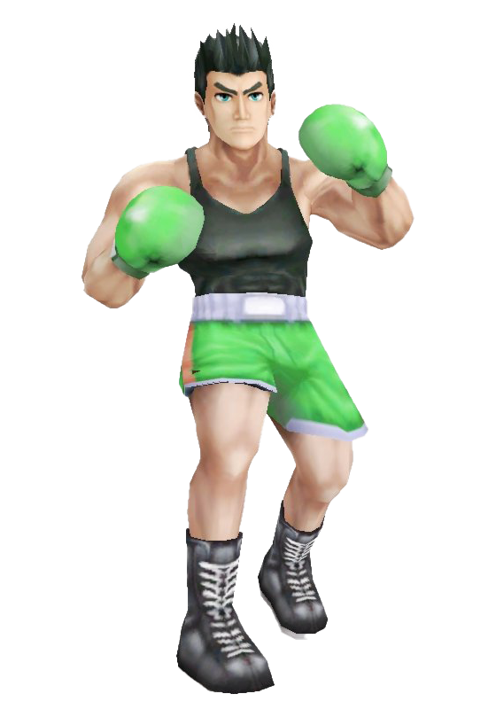 Animated Boxer Character Pose