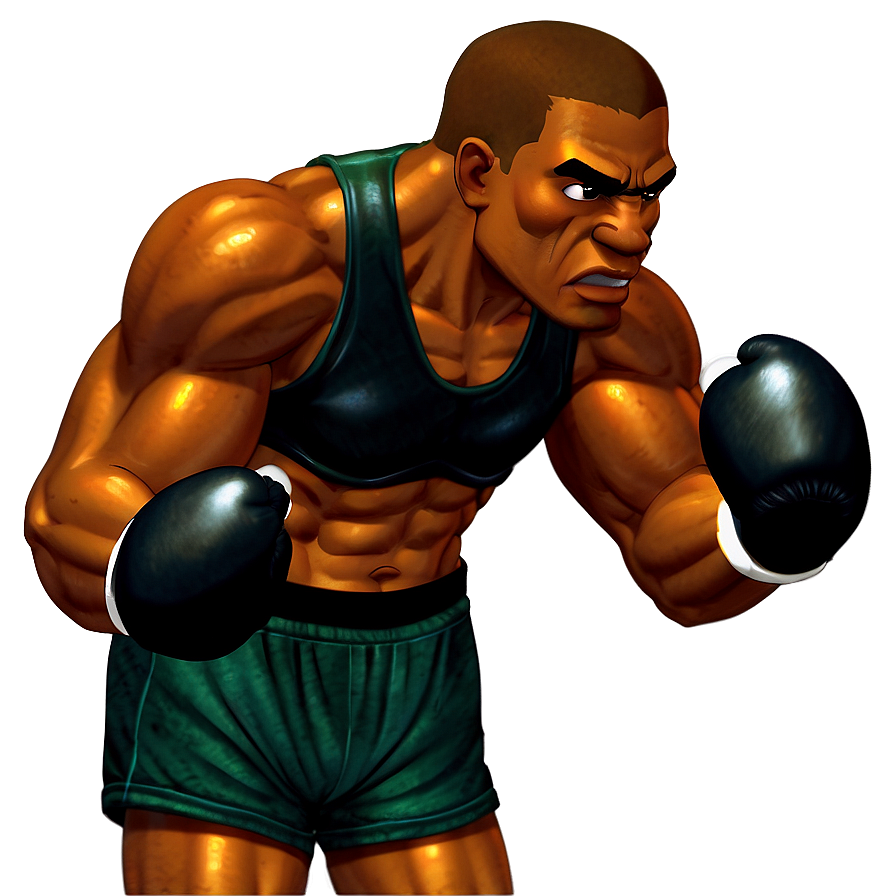 Animated Boxer Punching Png Msj36