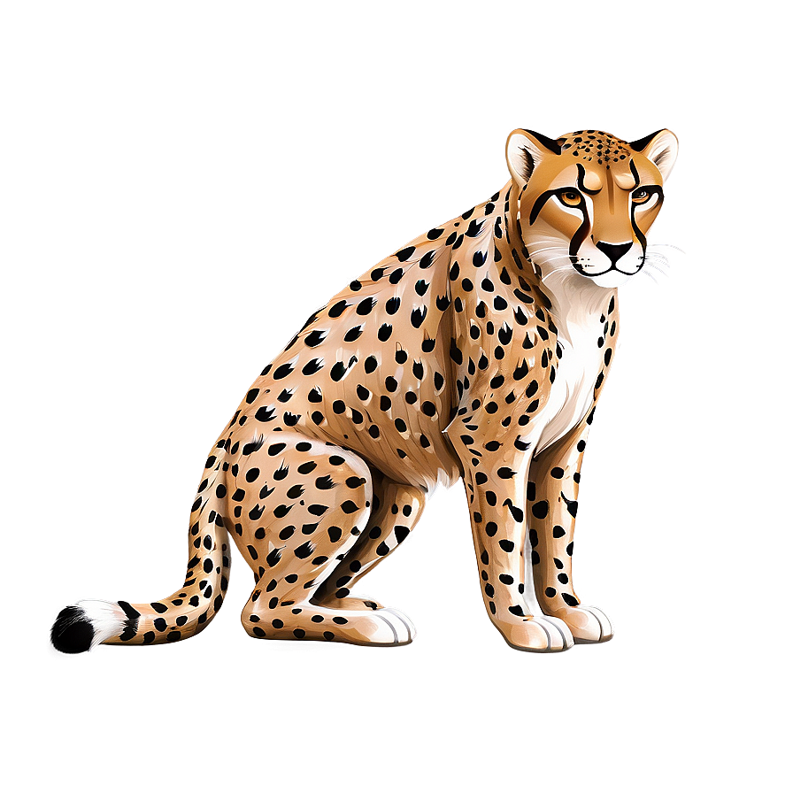 Animated Cartoon Cheetah Png 06112024