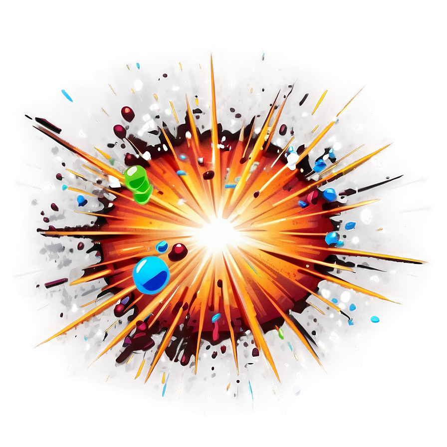 Animated Cartoon Explosion Png 6