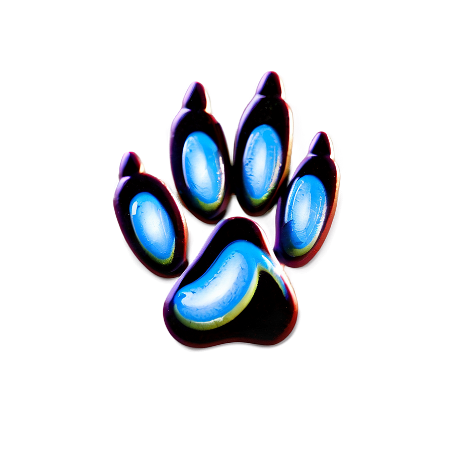 Animated Cat Paw Print Png Prb38