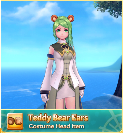 Animated Character Teddy Bear Ears Costume