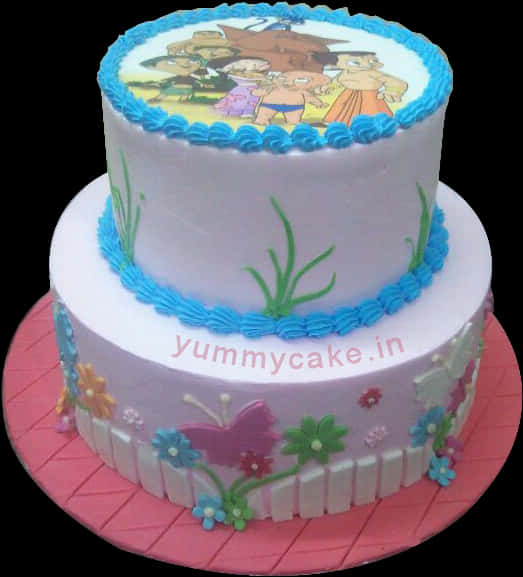 Animated Character Themed Cake