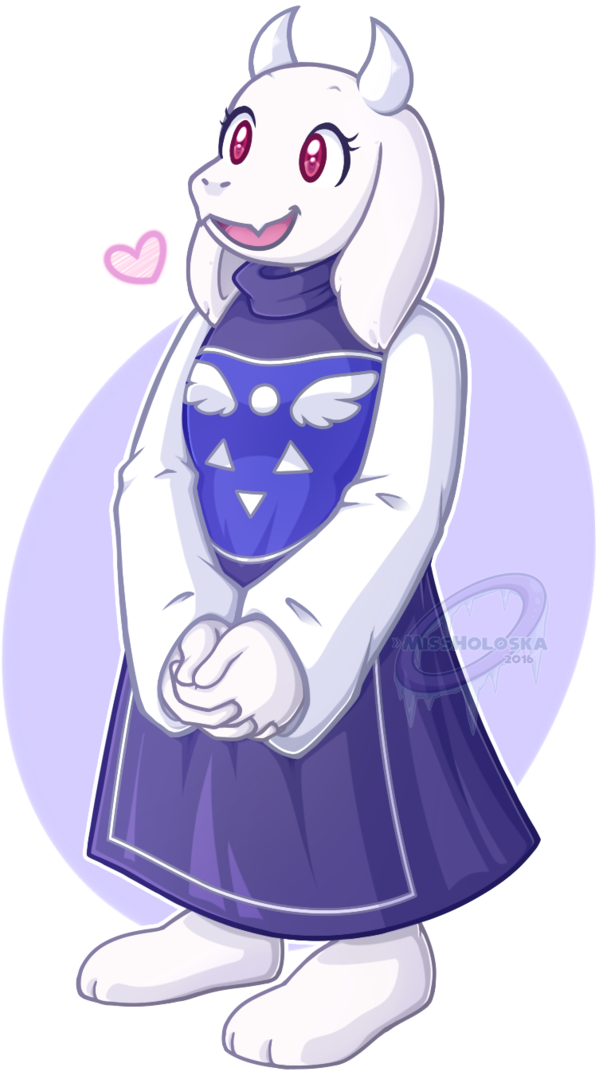 Animated Character Toriel Undertale