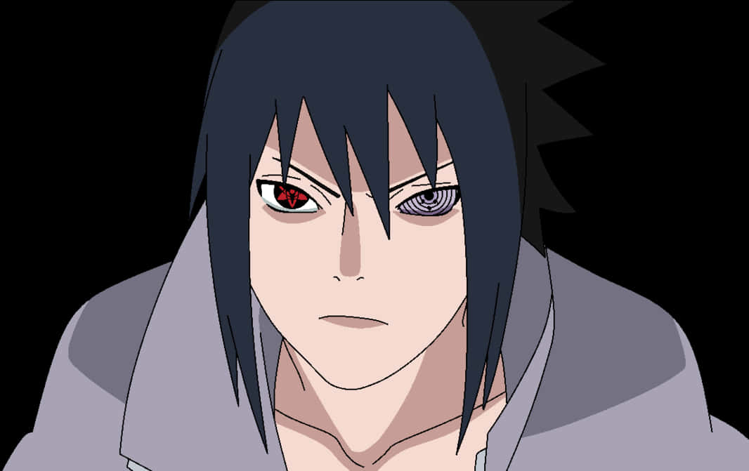 Animated Character With Rinnegan