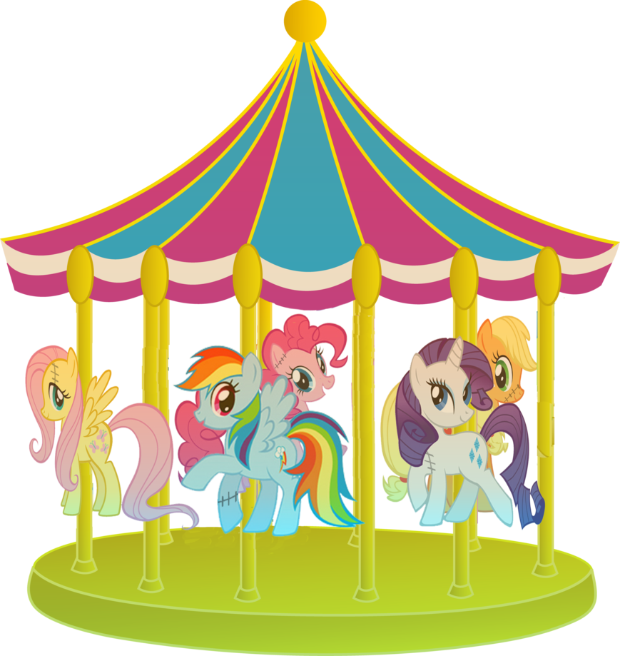 Animated Characters Carousel Ride