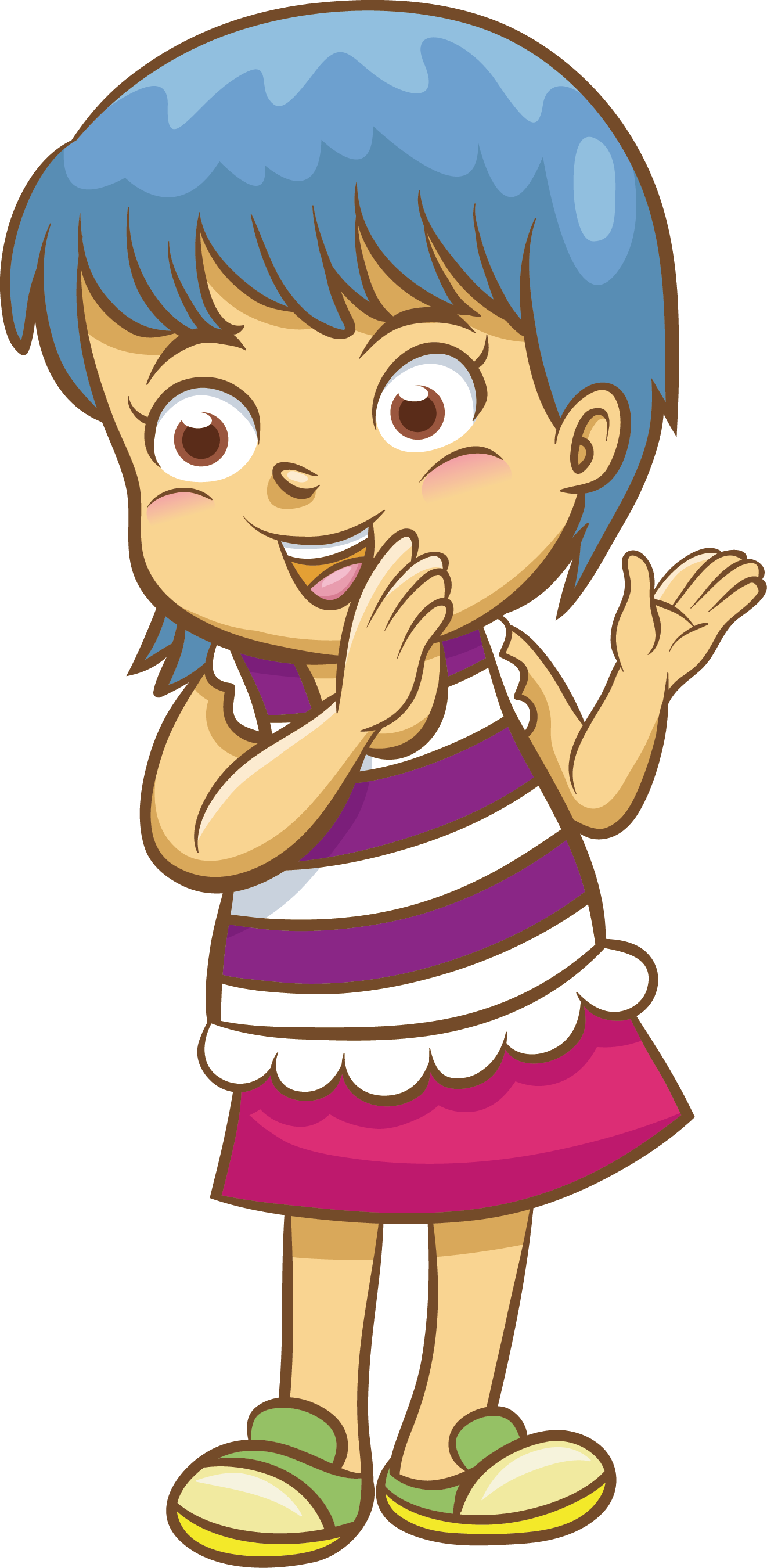 Animated Child Clapping