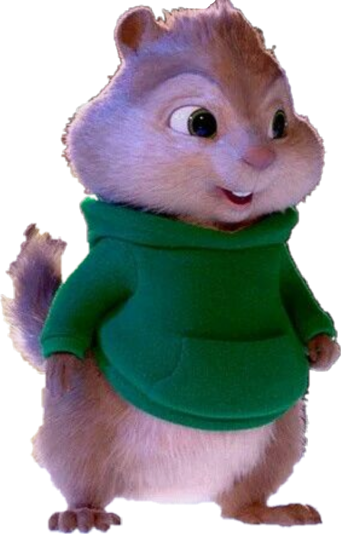 Animated Chipmunkin Green Sweater.png