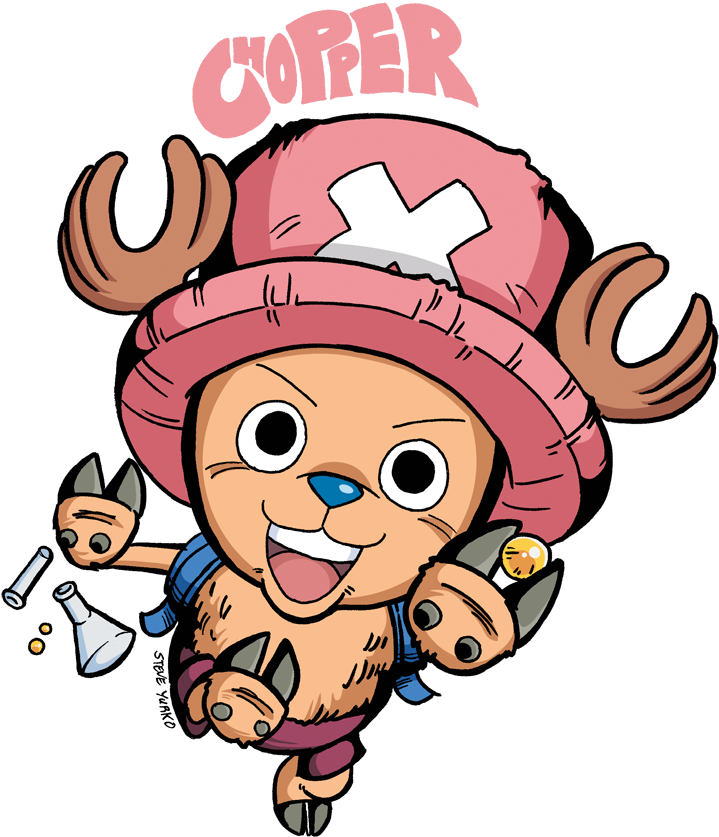 Animated Chopper One Piece Character