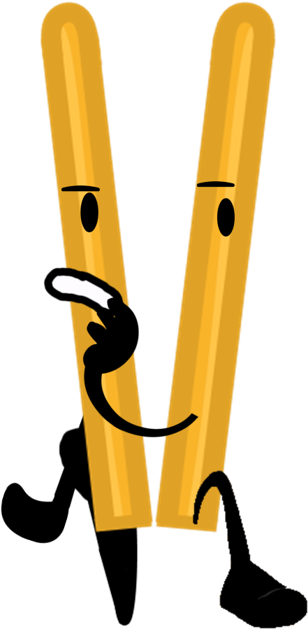 Animated Chopsticks Character