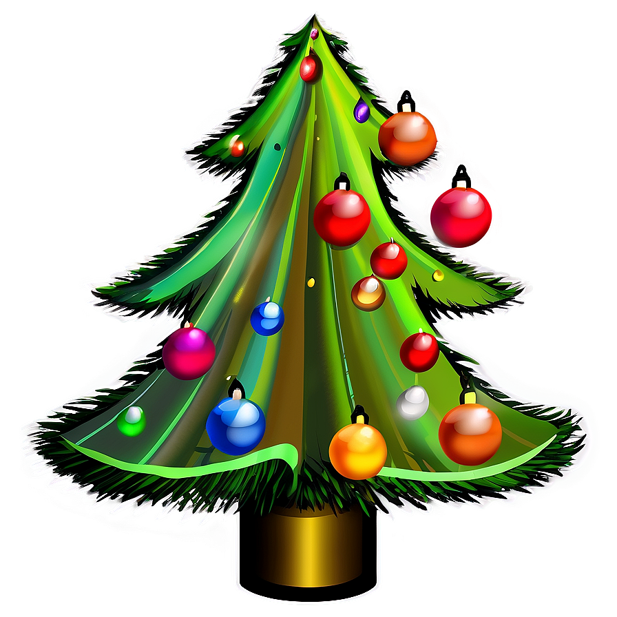 Animated Christmas Tree Png Lwi