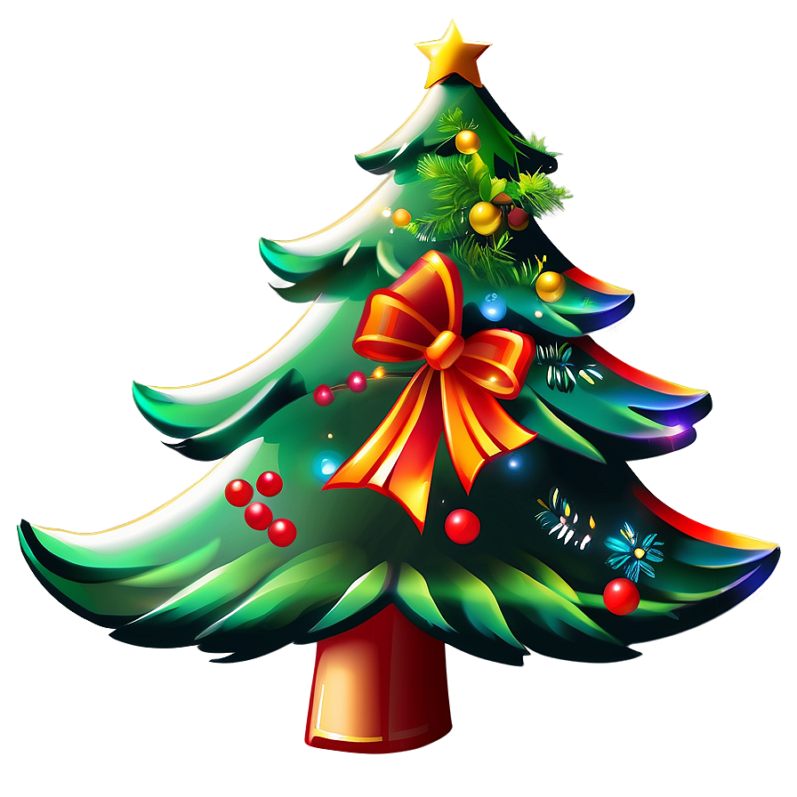 Animated Christmas Tree Png Ufw76