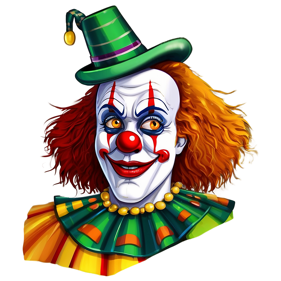 Animated Clown Face Drawing Png 06272024