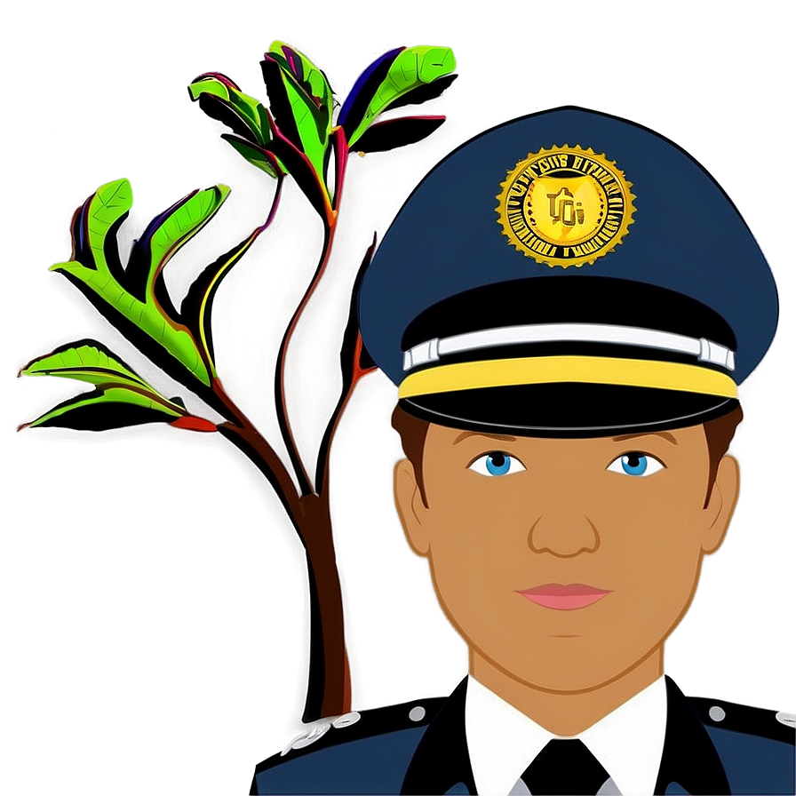 Animated Cop Png 06112024