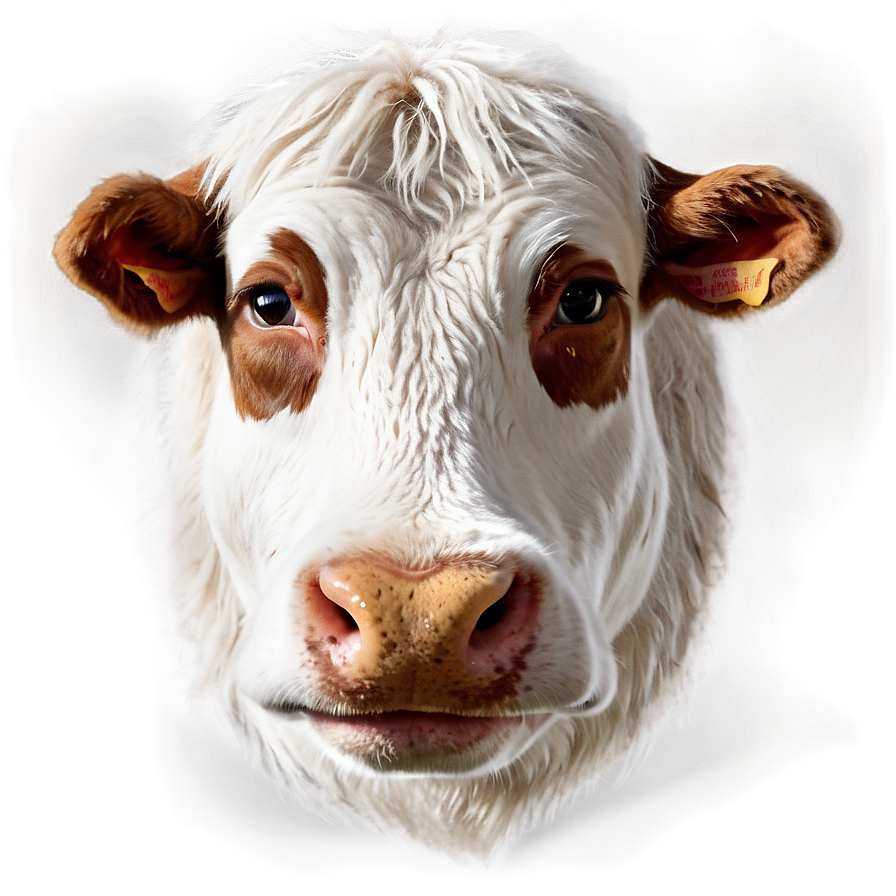 Animated Cow Head Png 06212024