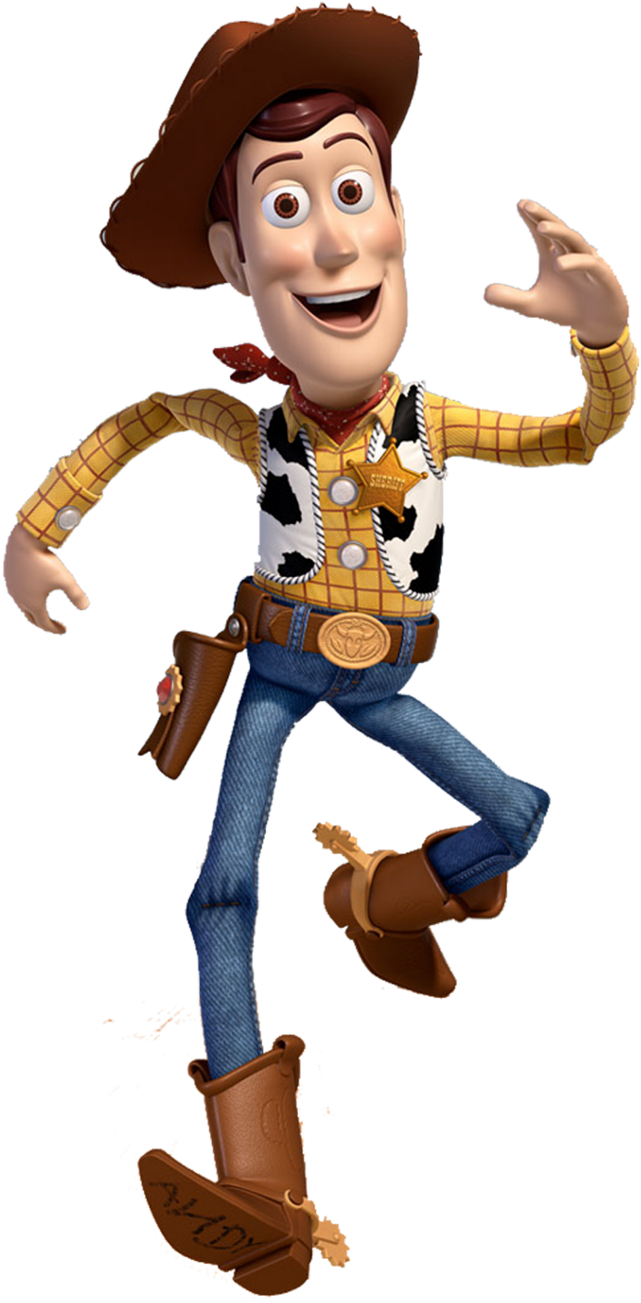 Animated Cowboy Character Woody