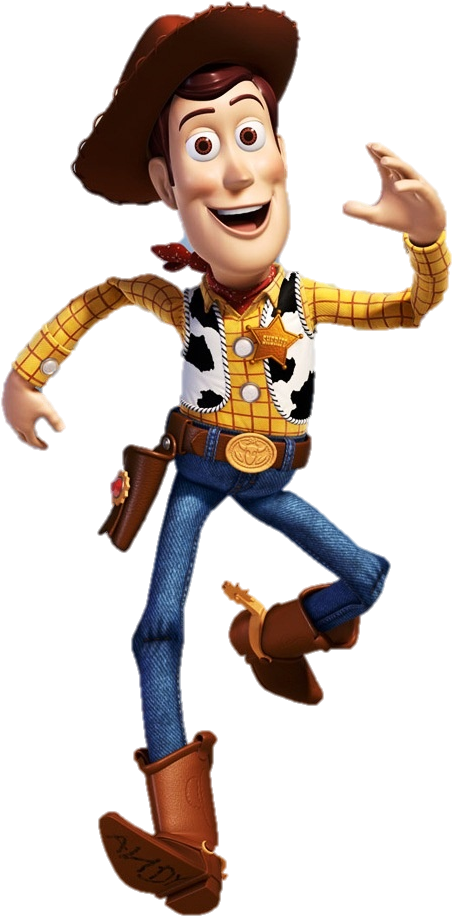 Animated Cowboy Character Woody