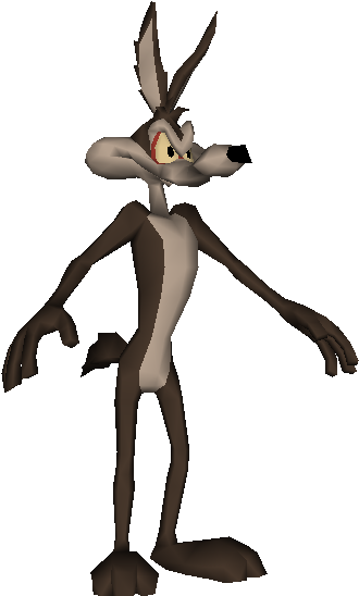 Animated Coyote Character3 D Model