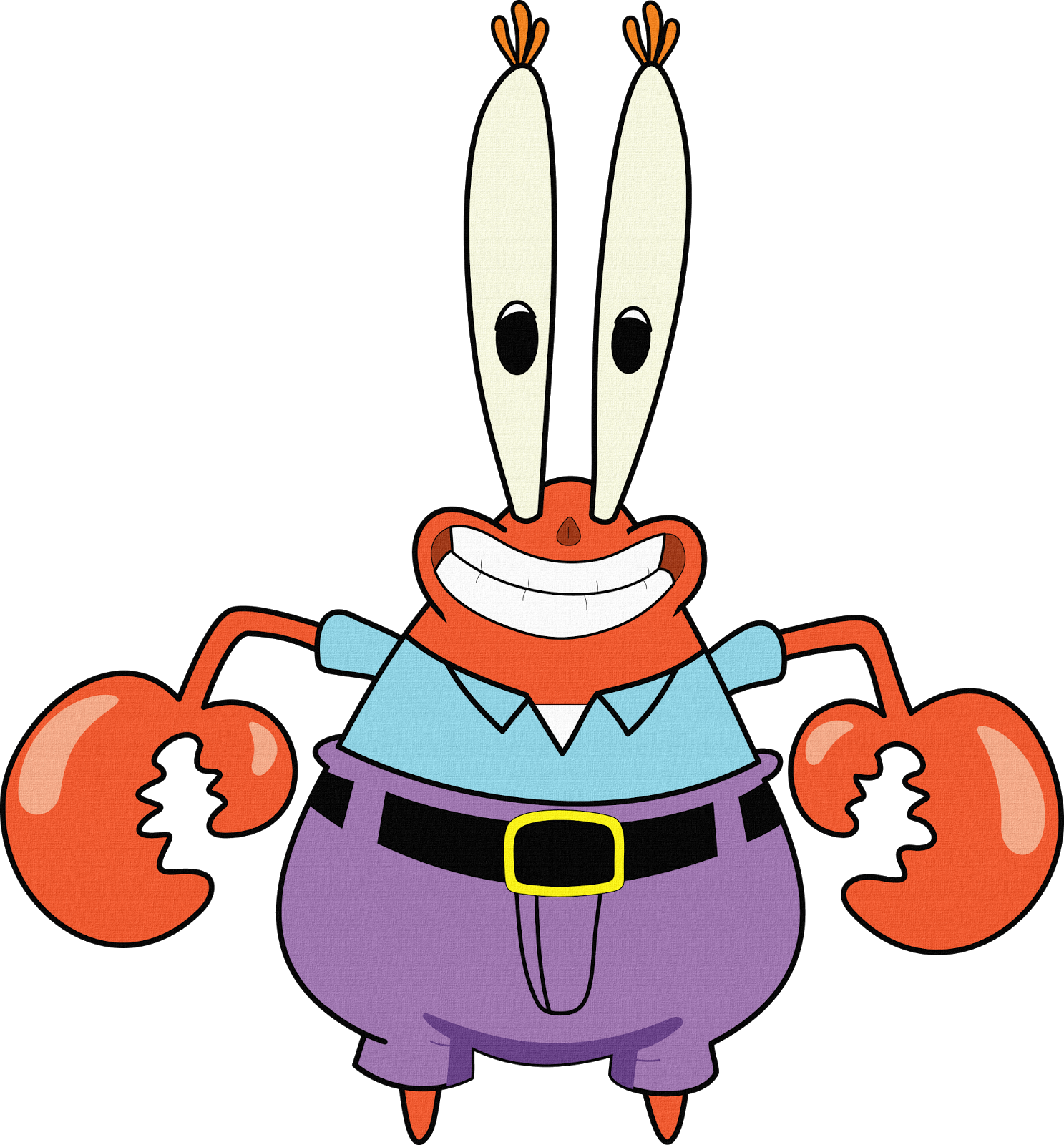 Animated Crab Character Mr Krabs