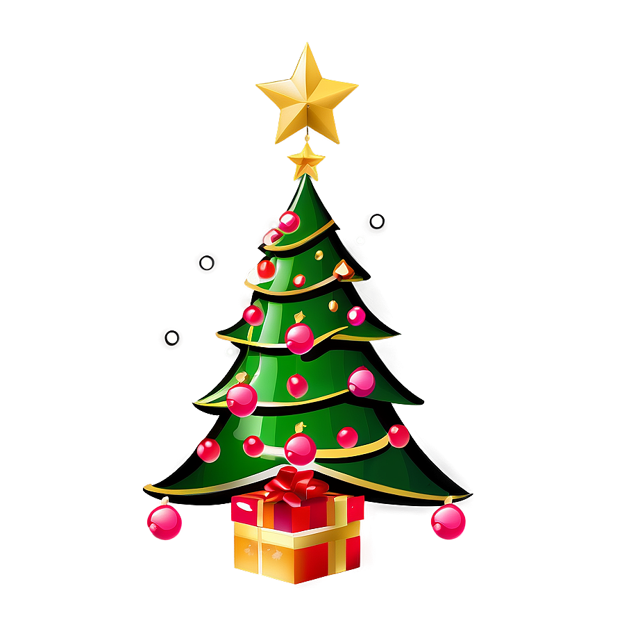 Animated Cute Christmas Tree Png 28