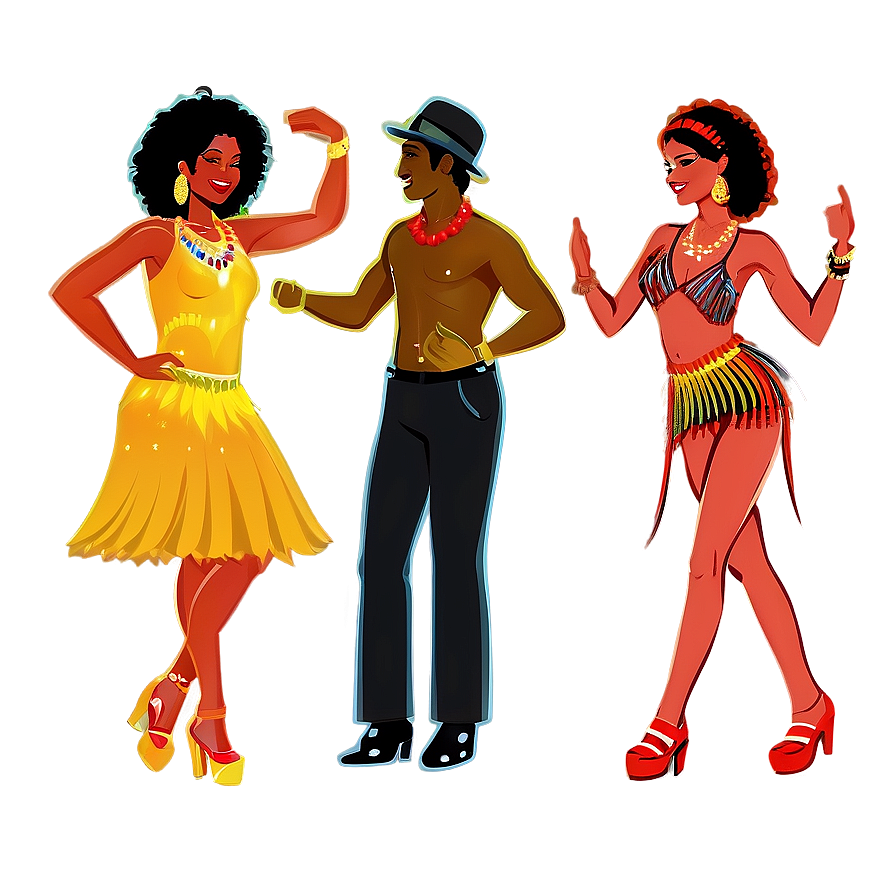 Animated Disco Dancers Png Oie