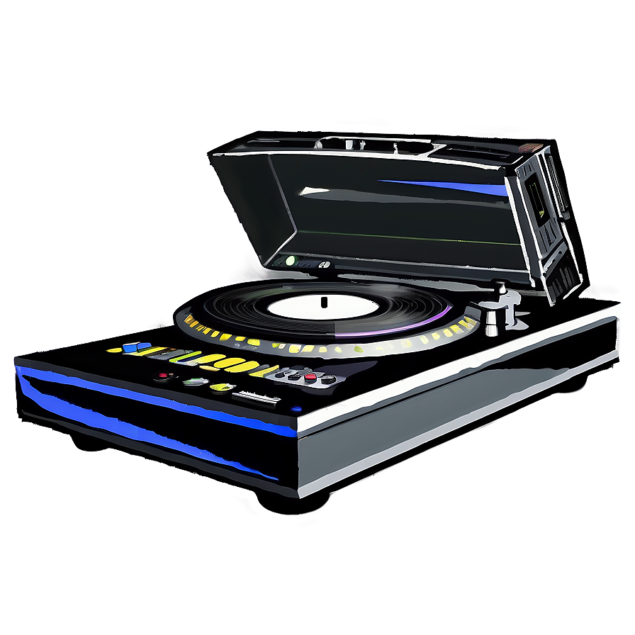 Animated Dj Turntable Png Ppg82